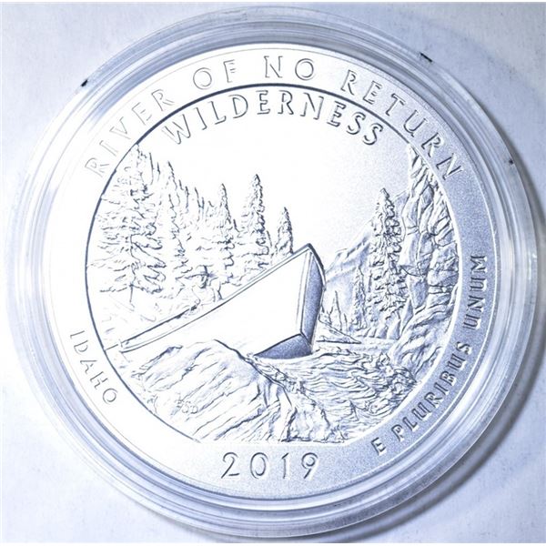 2019 ATB IDAHO 5 OZ SILVER QUARTER OGP