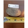 Image 1 : The Scotland Stomp Brass Belt Buckle
