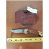Image 1 : Boker Solingen Pocket Knife With Leather Case