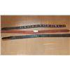 Image 1 : Three Leather Ladies Belts Size 38