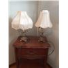 Image 1 : Two Table Lamps With Crystal