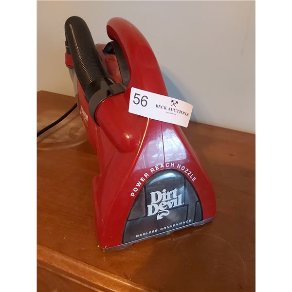 Dirt Devil Power Reach Hand Held Vacuum