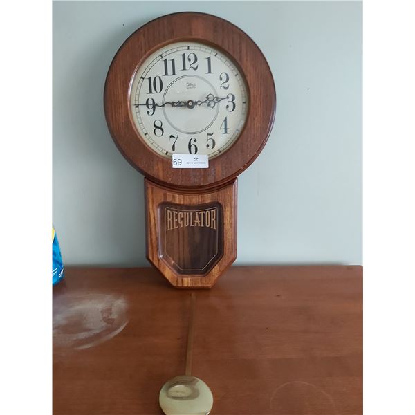 Peko Quartz Pendulum Wall Clock