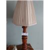 Image 3 : Two Wooden Table Lamps & Wooden Home Décor