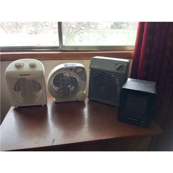 Assorted Small Space Heaters