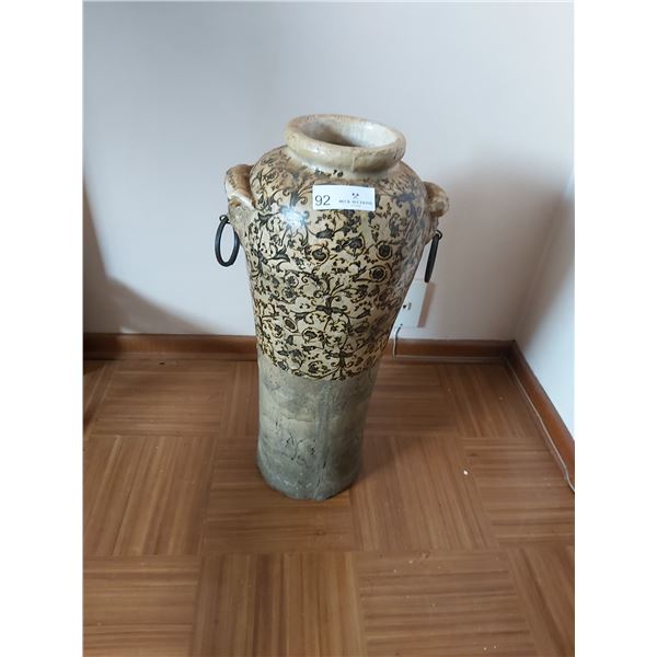 Large Decretive Pottery Jug