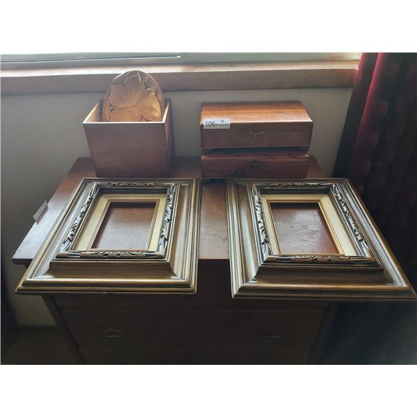 Wooden Photo Frames & Boxes Beck Auctions Inc.