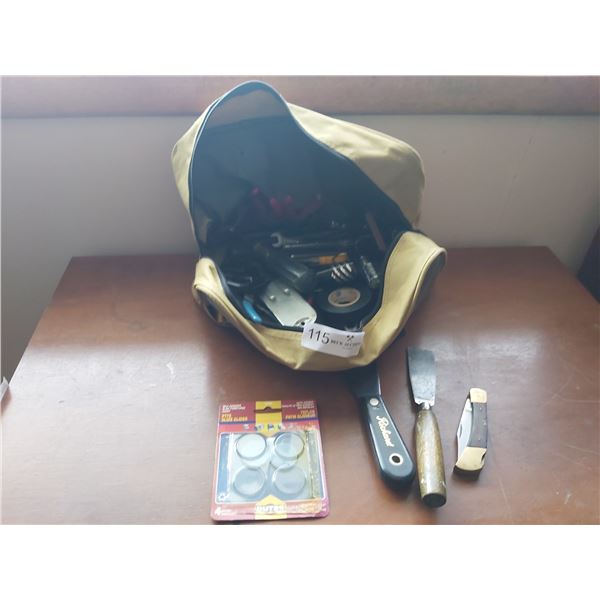 Tool Bag With Assorted Tools