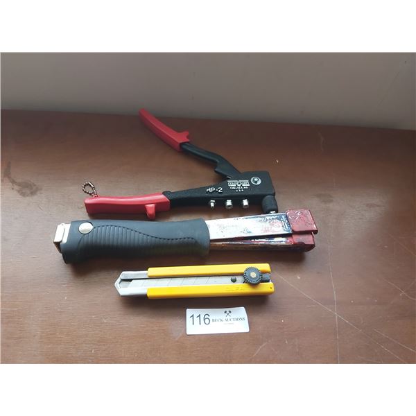 Klik Fast Hp-2, Rapid Pro-line R11 Stapler & Utility Knife