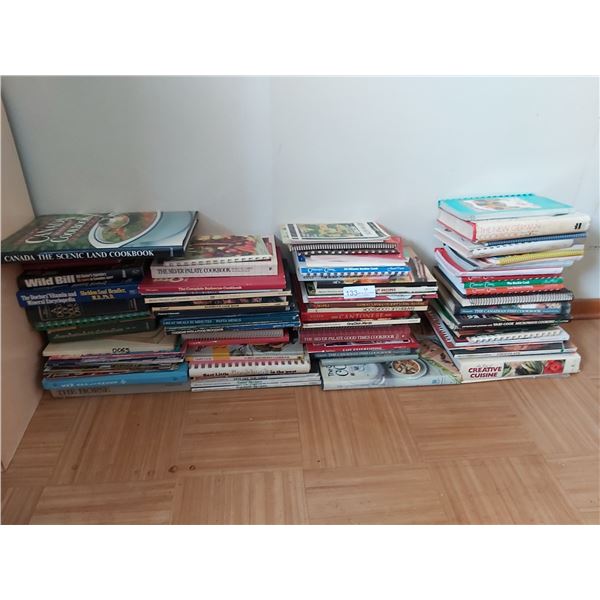 Large Collection Of Assorted Cookbooks