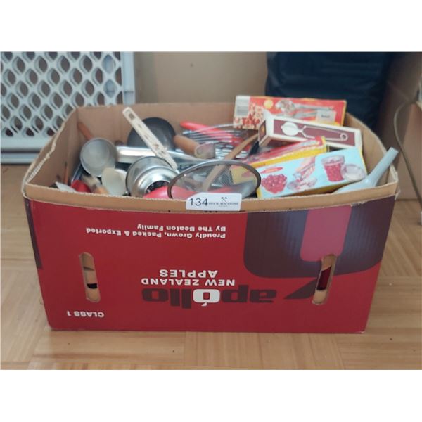 Large Box Of Kitchen Supplies
