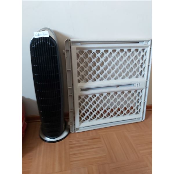 Stair Gate & Honeywell Ion Generator