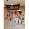 Image 1 : Assorted Tools & Metal Tool Box