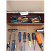 Image 2 : Assorted Tools & Metal Tool Box