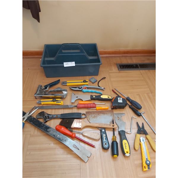 Assortment Of Tools With Carrier
