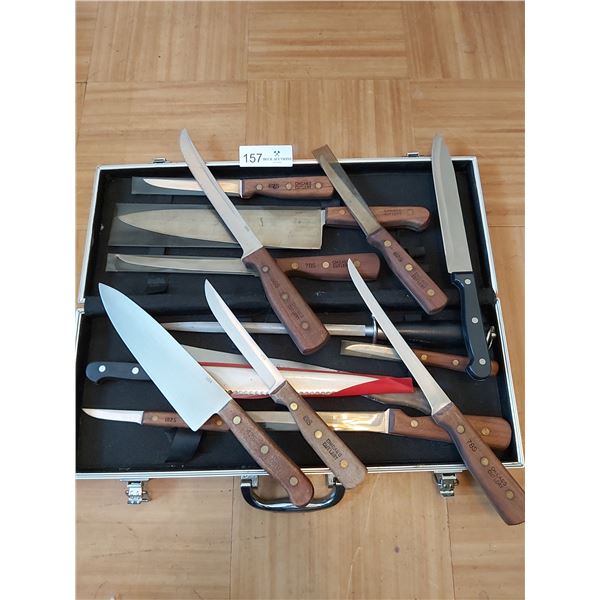 Chicago Knife Set With Case