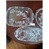 Image 2 : Three Stunning Cherry Blossom Serving Trays