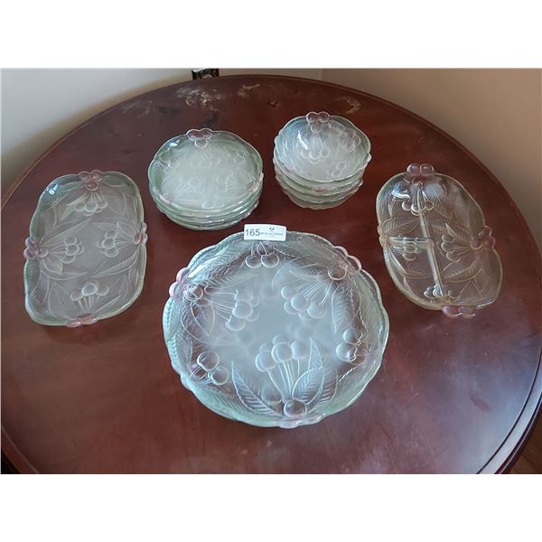 Unique Cherry Serving Set