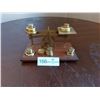 Image 1 : Vintage Brass Postal Balance Scale