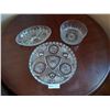 Image 1 : Two Glass Serving Platers & Bowl