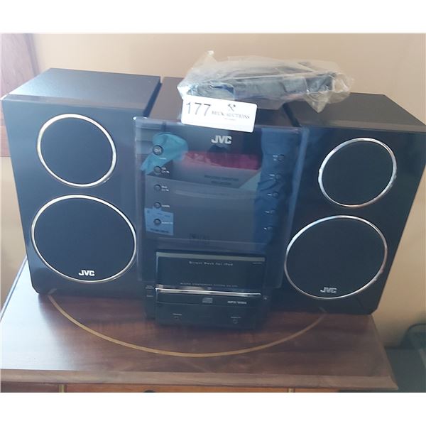 JVC Micro Component System With Remote