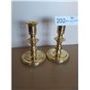 Image 1 : Two Baldwin Brass Candleholders
