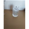 Image 2 : Assorted Crystal Including Cutest Little Hot Mustard Pot With Spoon