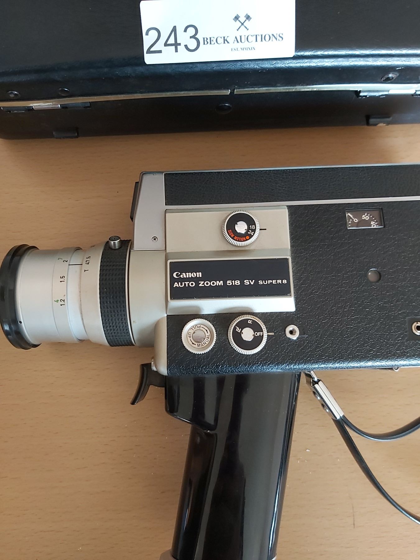 Camera vintage super 8 Canon 518 SV Autozoom Camera vintage super 8 Canon 518 SV Autozoom