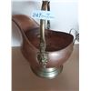 Image 3 : Antique Victorian Copper Coal Skuttle
