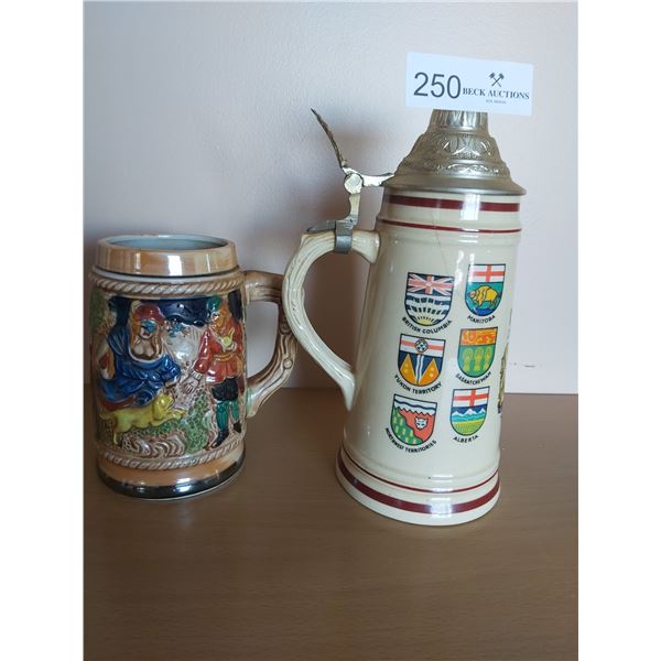 One Stein And Mug