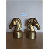 Image 2 : Two Brass Horse Heads