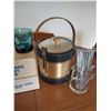 Image 3 : Canadian Derby Glasses With Ice Bucket & Glass Stir Sticks