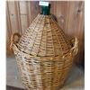 Image 1 : Old Wicker Wine Glass Carboy