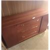 Image 1 : Mid Century Modern Side Board With Drawer And Cupboards