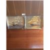 Image 1 : Two Vintage Trays With Boat Scenes