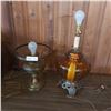 Image 1 : Two Vintage Lamps (No Shades)