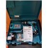 Image 1 : Makita Cordless Driver Drill With Batteries, Charger, And Drill Bits