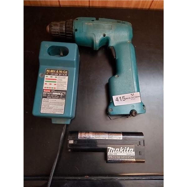 Makita Drill With Battery & Charger