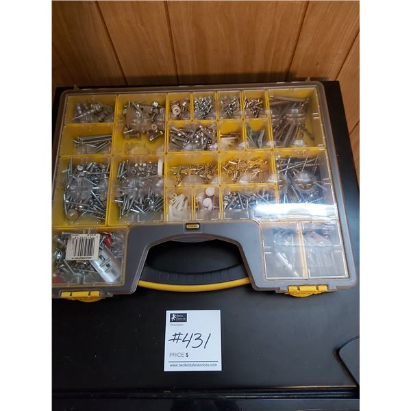 Hardware Organizer With Contents- Stanley
