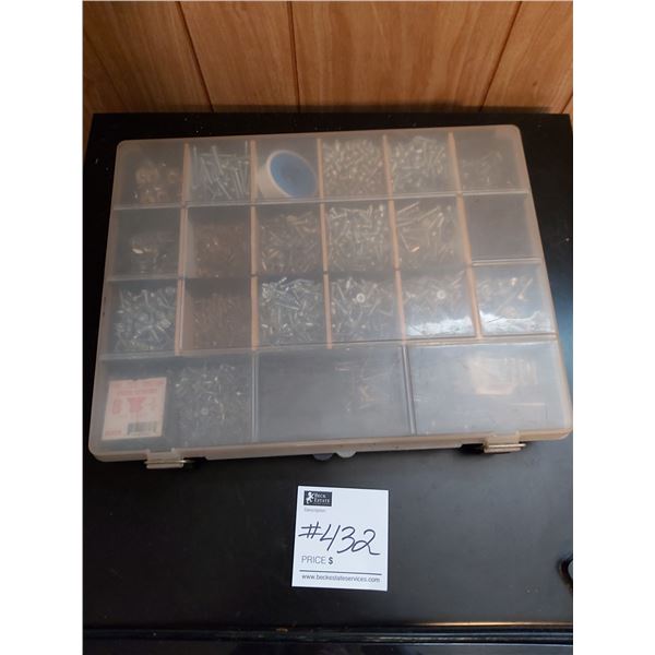 Hardware Organizer With Contents