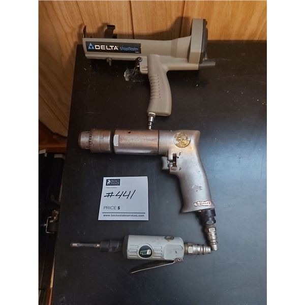 Assorted Pneumatic Tools