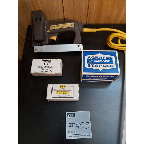 Arrow ETF-50 Electric Staple Gun With Staples