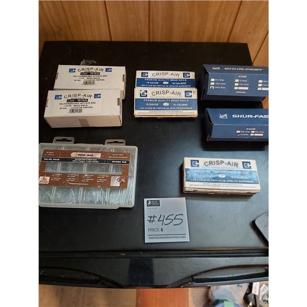 Assortment Of Brad Nails