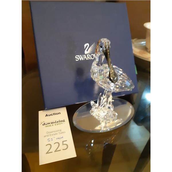 Swarovski crystal bird. Cat A