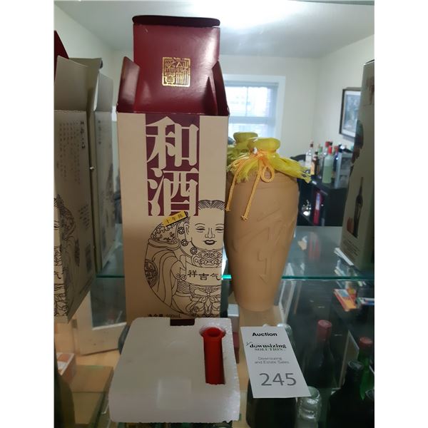 Rice wine from China. 500ml. Cat A