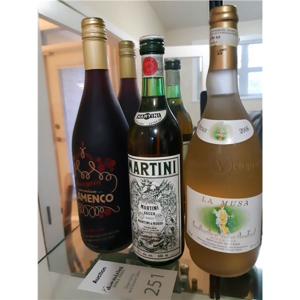 Sangria, vermouth & white wine. Cat A