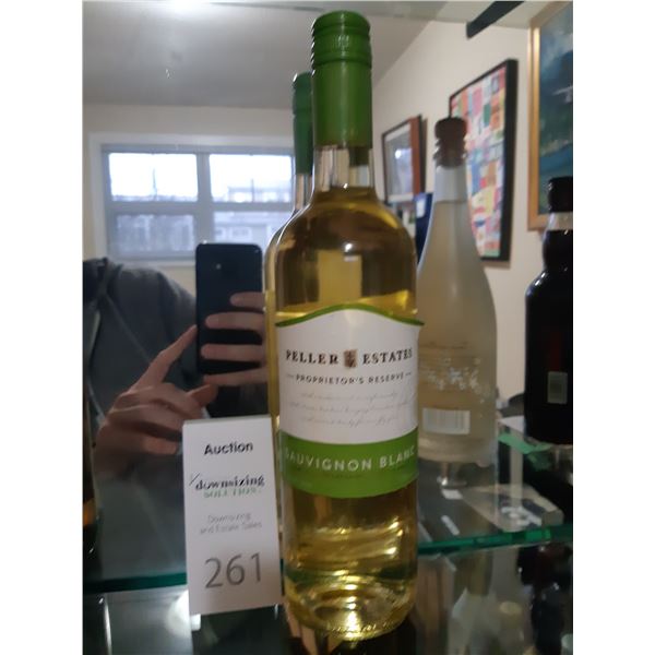 Pellet Estates white wine. Cat A