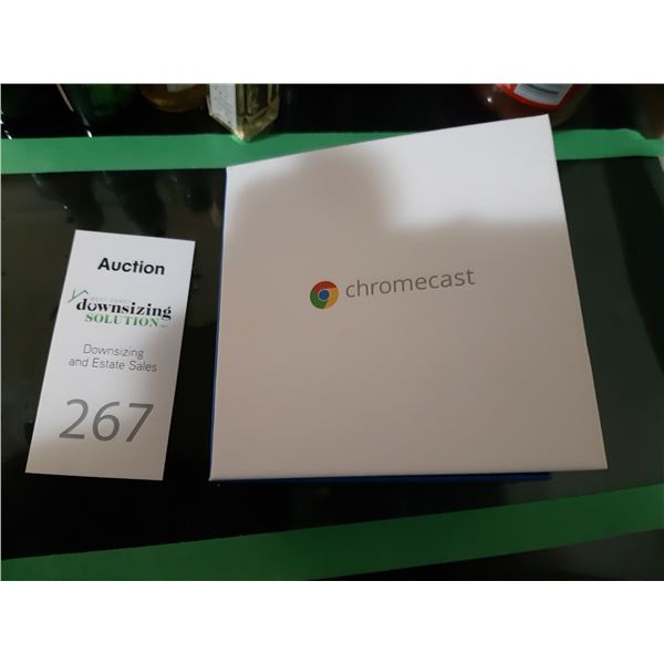 Chrome cast H2G2-42. Cat A