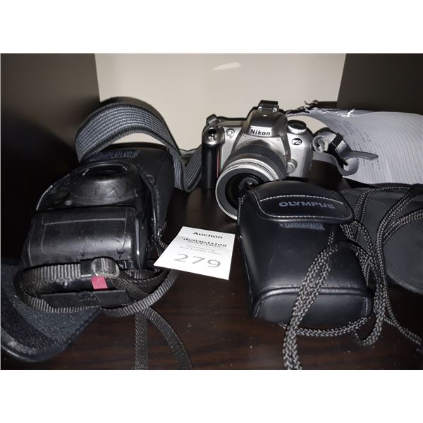 Lot of 35mm cameras. Cat A