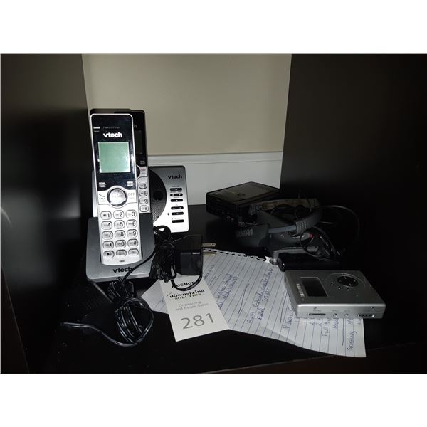 Cordless phones & Walkman players. Cat A